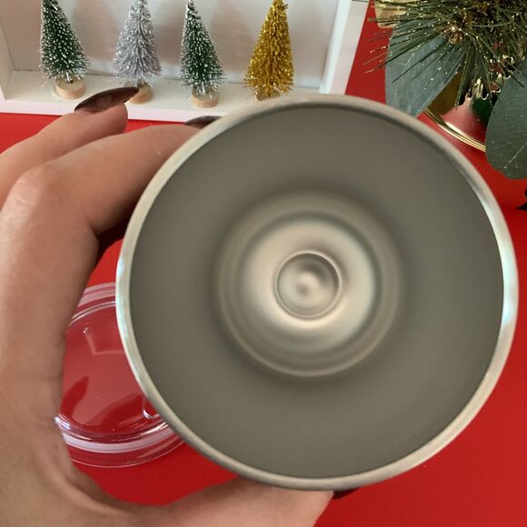 Brand New! Green Insulated 16oz Christmas Coffee/Wine Tumbler w/Lid - Picture 5 of 6